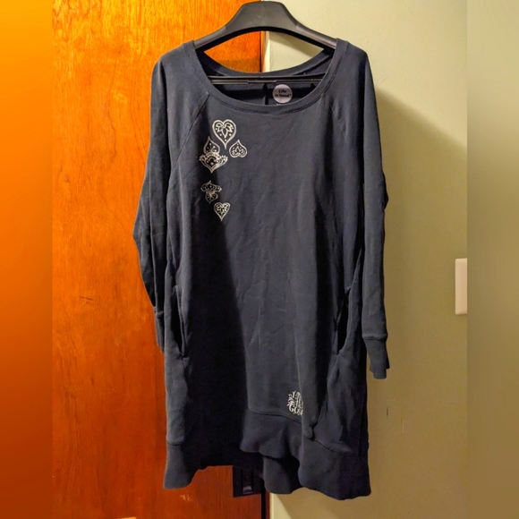 Life is Good sweatshirt dress - Picture 4 of 8